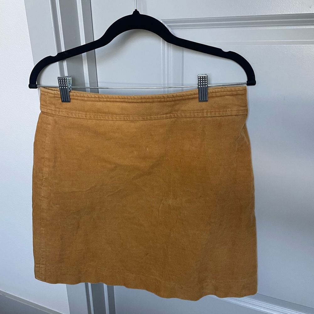 J Crew Corduroy Mini Skirt